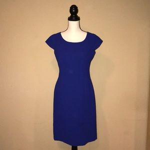 Striking Royal Blue Interview dress